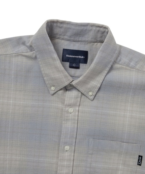 thisisneverthat(ディスイズネバーザット)の「Flannel Check Shirt(シャツ/ブラウス・メンズ・グレー/ブルー/ブラウン・XL/L/M/S)」の8枚目の写真