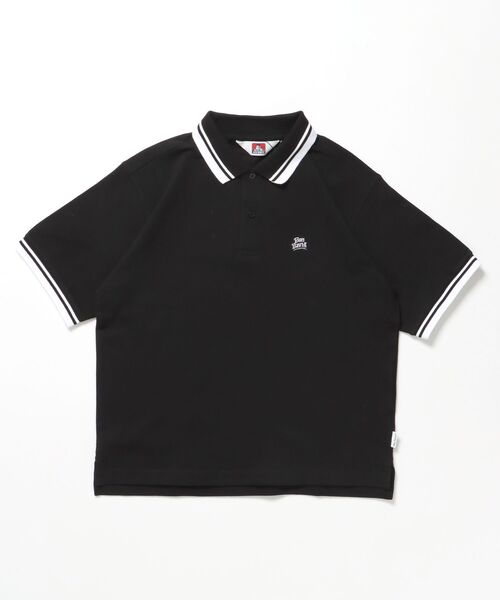 BEN DAVIS(ベンデイビス)の「【BEN DAVIS(ベンデイビス)】CROPPED POLO SHIRT / ポロシャツ 半袖 ワンポイント 短丈(ポロシャツ・メンズ・ブラック/オフホワイト/サンドベージュ・LARGE/MEDIUM/X-LARGE)」の7枚目の写真