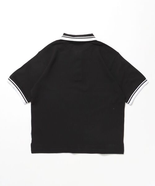 BEN DAVIS(ベンデイビス)の「【BEN DAVIS(ベンデイビス)】CROPPED POLO SHIRT / ポロシャツ 半袖 ワンポイント 短丈(ポロシャツ・メンズ・ブラック/オフホワイト/サンドベージュ・LARGE/MEDIUM/X-LARGE)」の8枚目の写真