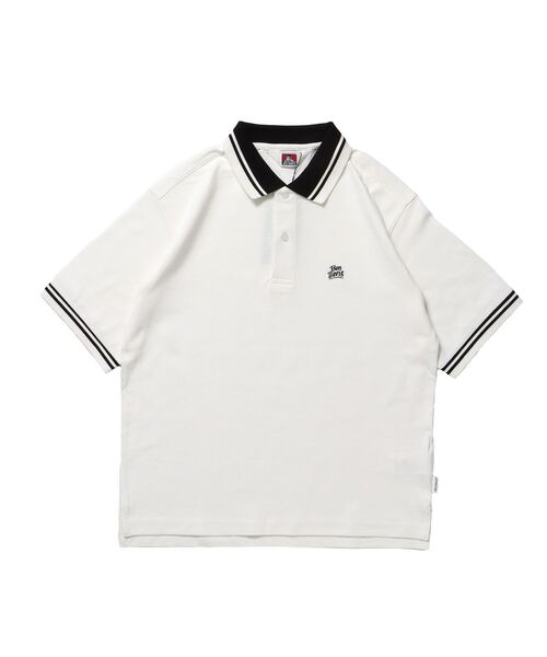 BEN DAVIS(ベンデイビス)の「【BEN DAVIS(ベンデイビス)】CROPPED POLO SHIRT / ポロシャツ 半袖 ワンポイント 短丈(ポロシャツ・メンズ・ブラック/オフホワイト/サンドベージュ・LARGE/MEDIUM/X-LARGE)」の14枚目の写真