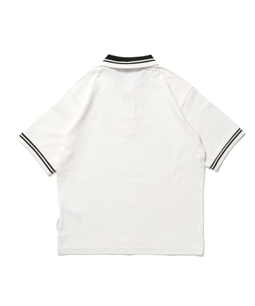 BEN DAVIS(ベンデイビス)の「【BEN DAVIS(ベンデイビス)】CROPPED POLO SHIRT / ポロシャツ 半袖 ワンポイント 短丈(ポロシャツ・メンズ・ブラック/オフホワイト/サンドベージュ・LARGE/MEDIUM/X-LARGE)」の15枚目の写真