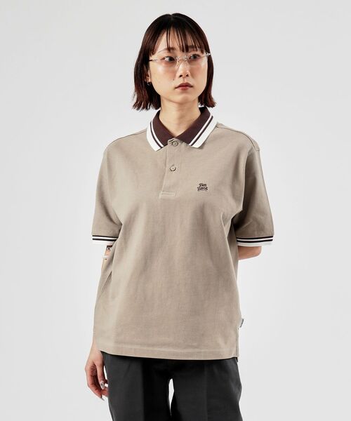 BEN DAVIS(ベンデイビス)の「【BEN DAVIS(ベンデイビス)】CROPPED POLO SHIRT / ポロシャツ 半袖 ワンポイント 短丈(ポロシャツ・メンズ・ブラック/オフホワイト/サンドベージュ・LARGE/MEDIUM/X-LARGE)」の17枚目の写真