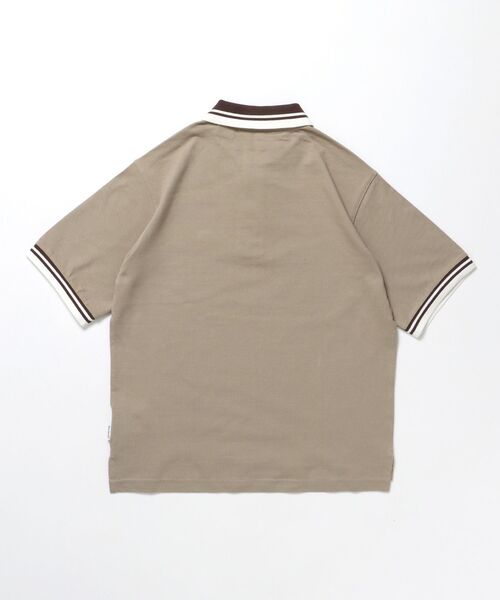 BEN DAVIS(ベンデイビス)の「【BEN DAVIS(ベンデイビス)】CROPPED POLO SHIRT / ポロシャツ 半袖 ワンポイント 短丈(ポロシャツ・メンズ・ブラック/オフホワイト/サンドベージュ・LARGE/MEDIUM/X-LARGE)」の20枚目の写真