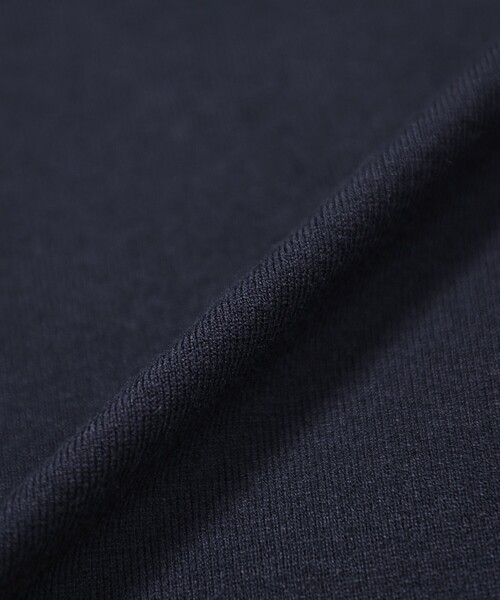 MACKINTOSH PHILOSOPHY(マッキントッシュ フィロソフィー)の「Cleric Collar Knit ワイドフィット(七分袖)(Tシャツ/カットソー・レディース・ホワイト系その他/ダークネイビー/グリーン・38)」の13枚目の写真
