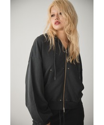 福寿外貌（フクジュガイボウ）の「スタッズジップパーカー（パーカー）」