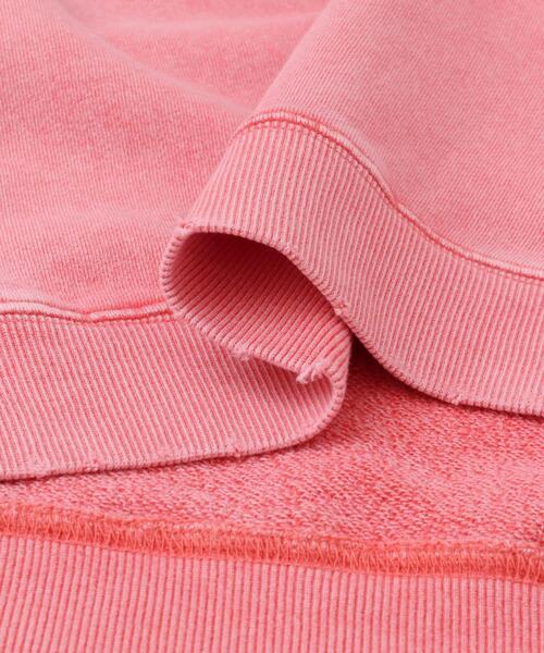 ITEMS URBANRESEARCH（アイテムズ アーバンリサーチ）の「ダメージ裏毛クルーネックスウェット（スウェット・メンズ・ブラック/レッド・LARGE/MEDIUM）」の7枚目の写真