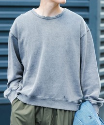 ITEMS URBANRESEARCH | ダメージ裏毛クルーネックスウェット(スウェット)