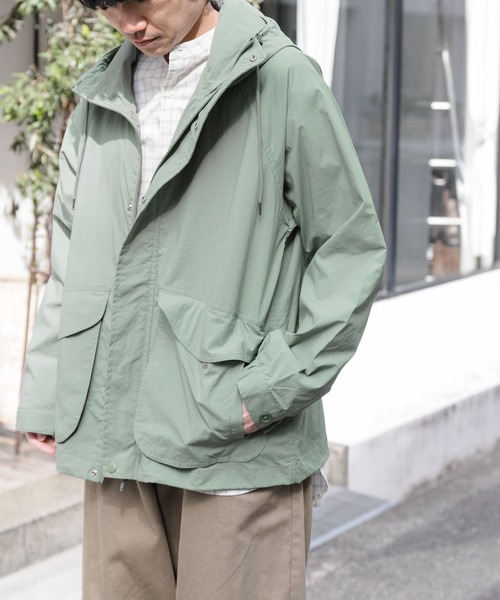 FORK&SPOON(フォークアンドスプーン)の「FORK&SPOON フーディージャケット(マウンテンパーカー・メンズ・スミクロ/グリーン系その他・5/4)」の17枚目の写真