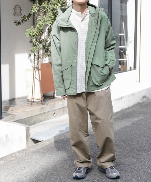 FORK&SPOON(フォークアンドスプーン)の「FORK&SPOON フーディージャケット(マウンテンパーカー・メンズ・スミクロ/グリーン系その他・5/4)」の21枚目の写真