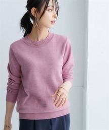 洗えるプチハイネックニット【毛玉になりにくいふんわりもちもち素材】