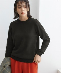 洗えるプチハイネックニット【毛玉になりにくいふんわりもちもち素材】