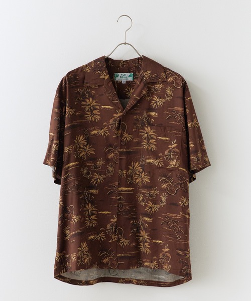 TWO PALMS(トゥーパームス)の「TWO PALMS/トゥーパームス S/S Hawaiian Shirt / Rayon GOLDEN VINTAGE シャツ(シャツ/ブラウス・メンズ・ダークグレー/ブラウン・XL/L/M)」の21枚目の写真