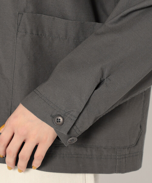 DANTON(ダントン)の「WOMEN'S DOWNPROOF CARDIGAN JACKET(ブルゾン・レディース・チャコール/ダークネイビー/オフホワイト・34/38/36)」の14枚目の写真