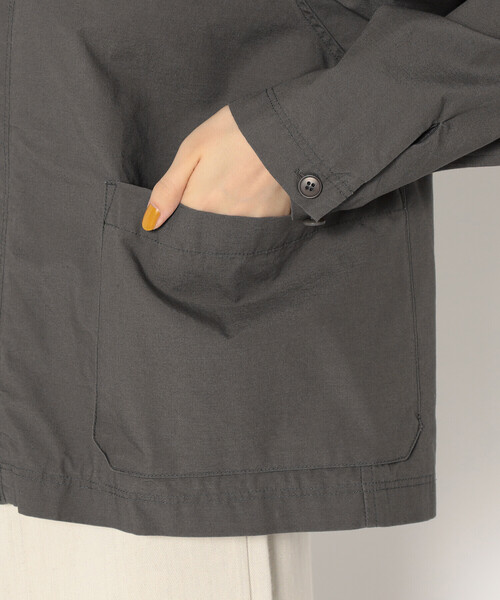 DANTON(ダントン)の「WOMEN'S DOWNPROOF CARDIGAN JACKET(ブルゾン・レディース・チャコール/ダークネイビー/オフホワイト・34/38/36)」の15枚目の写真