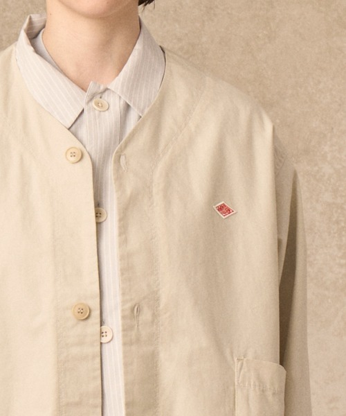 DANTON(ダントン)の「WOMEN'S DOWNPROOF CARDIGAN JACKET(ブルゾン・レディース・チャコール/ダークネイビー/オフホワイト・34/38/36)」の6枚目の写真