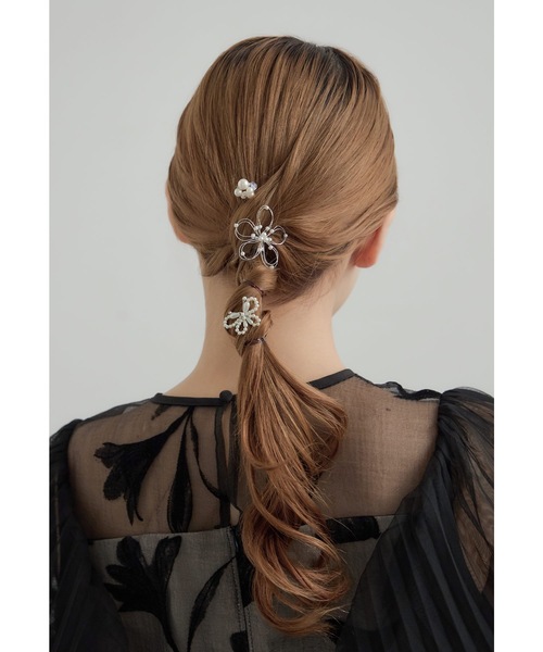 【airin】蝶々ヘアピン 3個、パールシール・パールピンセット airin様専用】蝶々ヘアピン 3個、パールシール・パール