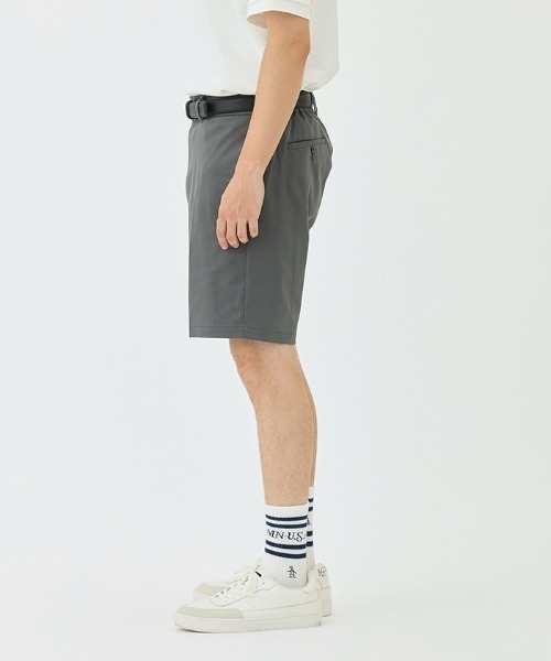 penguin BY MUNSINGWEAR(ペンギン バイ マンシングウェア)の「T/C chino short pants(チノパンツ・メンズ・ベージュ/ネイビー/グレー・M/L/XL)」の22枚目の写真