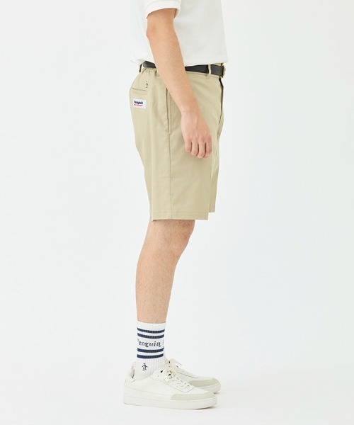 penguin BY MUNSINGWEAR(ペンギン バイ マンシングウェア)の「T/C chino short pants(チノパンツ・メンズ・ベージュ/ネイビー/グレー・M/L/XL)」の13枚目の写真