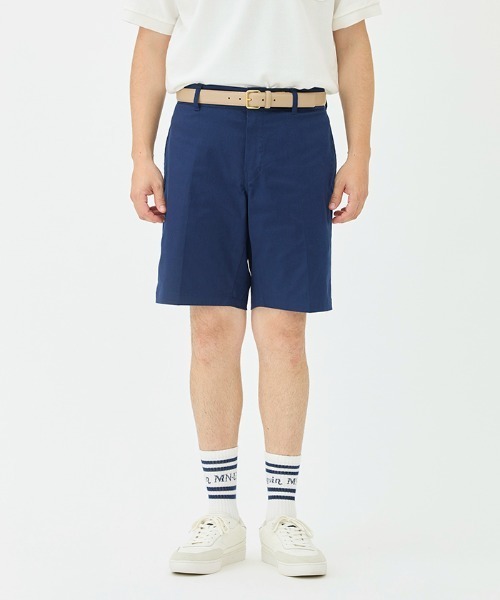 penguin BY MUNSINGWEAR(ペンギン バイ マンシングウェア)の「T/C chino short pants(チノパンツ・メンズ・ベージュ/ネイビー/グレー・M/L/XL)」の14枚目の写真