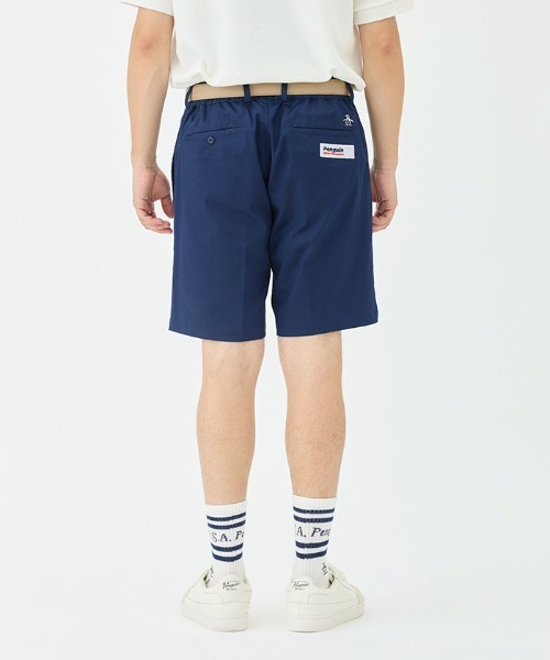 penguin BY MUNSINGWEAR(ペンギン バイ マンシングウェア)の「T/C chino short pants(チノパンツ・メンズ・ベージュ/ネイビー/グレー・M/L/XL)」の16枚目の写真