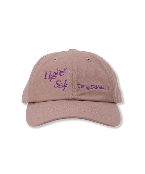 THINGS THAT MATTER（シングス ザット マター）の「THINGS THAT MATTER Higher Self TTM CAP（キャップ・レディース・アイボリー/チャコールグレー/ピンク/ブラック・FREE）」の4枚目の写真