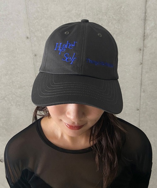 THINGS THAT MATTER（シングス ザット マター）の「THINGS THAT MATTER Higher Self TTM CAP（キャップ・レディース・アイボリー/チャコールグレー/ピンク/ブラック・FREE）」の16枚目の写真