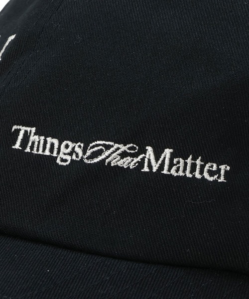 THINGS THAT MATTER（シングス ザット マター）の「THINGS THAT MATTER Higher Self TTM CAP（キャップ・レディース・アイボリー/チャコールグレー/ピンク/ブラック・FREE）」の11枚目の写真