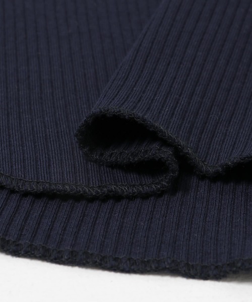 HAKUJI（ハクジ）の「HAKUJI　Organic cotton Long-Sleeve Pullover（Tシャツ/カットソー・レディース・ホワイト/ブラック/ネイビー・ONE）」の14枚目の写真