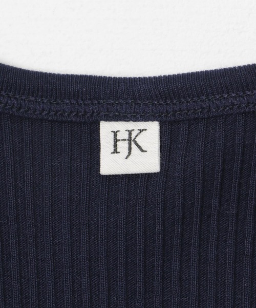 HAKUJI（ハクジ）の「HAKUJI　Organic cotton Long-Sleeve Pullover（Tシャツ/カットソー・レディース・ホワイト/ブラック/ネイビー・ONE）」の15枚目の写真