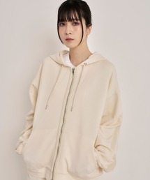 Nora Lily | 【Nora Lily】Line Gathering Sleeve Full Zip Parka(パーカー)