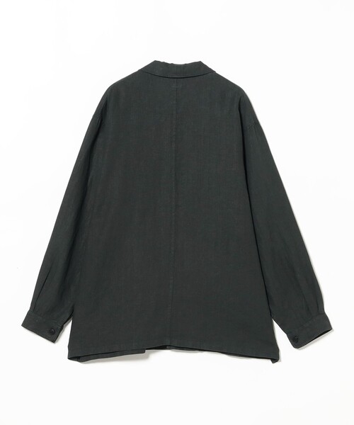 ORCIVAL（オーシバル）の「ORCIVAL / リネン ブルゾン（ブルゾン・メンズ・ブルー/チャコールグレー・5/4）」の5枚目の写真