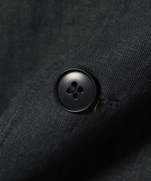 ORCIVAL（オーシバル）の「ORCIVAL / リネン ブルゾン（ブルゾン・メンズ・ブルー/チャコールグレー・5/4）」の6枚目の写真