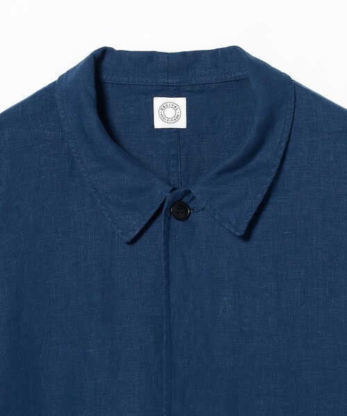 ORCIVAL（オーシバル）の「ORCIVAL / リネン ブルゾン（ブルゾン・メンズ・ブルー/チャコールグレー・5/4）」の8枚目の写真