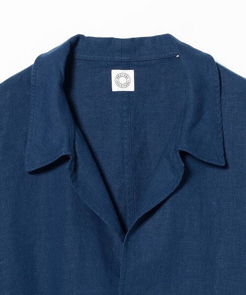 ORCIVAL（オーシバル）の「ORCIVAL / リネン ブルゾン（ブルゾン・メンズ・ブルー/チャコールグレー・5/4）」の9枚目の写真