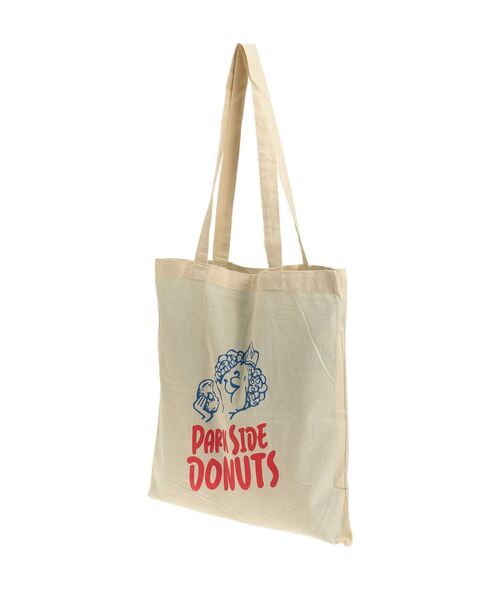 Ungrid(アングリッド)の「PARK SIDE DONUTS別注トートバッグ(トートバッグ・レディース・ピンク/オフホワイト・FREE)」の4枚目の写真