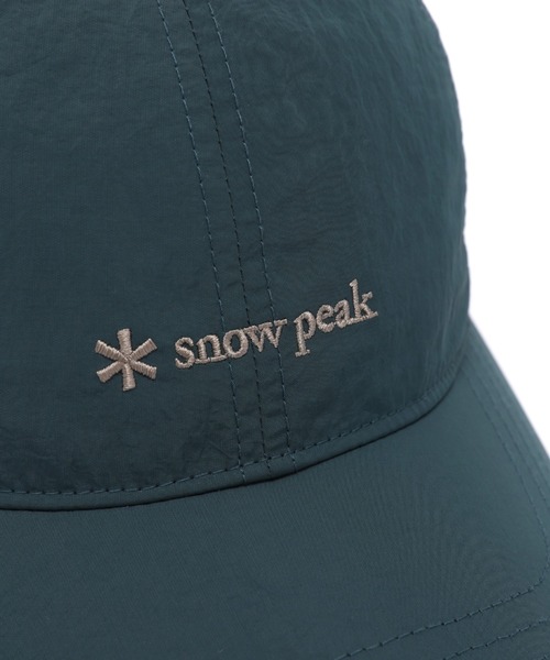  peak ユニセックス Taslan ボールキャップ 2colors snow peak ユニセックス Taslan ボールキャップ 2colors (Snow
