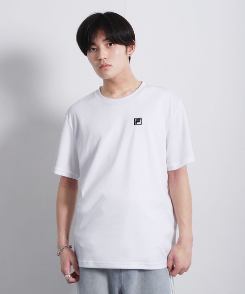 FILA(フィラ)の「【FILA】 DRY アソート 半袖 Tシャツ / バックプリント / ワンポイント ロゴ刺繍(Tシャツ/カットソー・レディース・ホワイト系/ブラック系/ライトグレー系/ネイビー系/ライトグレー/ブラック/ネイビー/ホワイト・MEDIUM/LARGE/X-LARGE)」の15枚目の写真