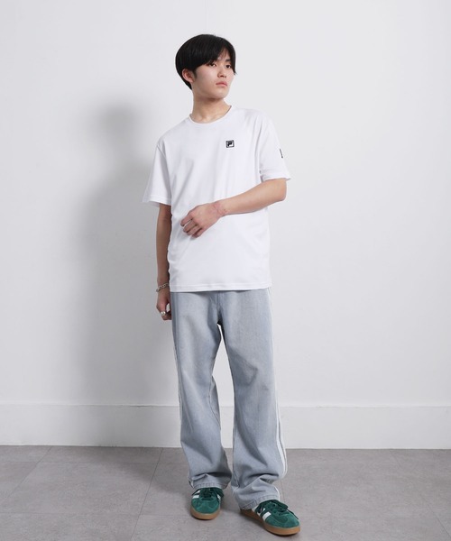 FILA(フィラ)の「【FILA】 DRY アソート 半袖 Tシャツ / バックプリント / ワンポイント ロゴ刺繍(Tシャツ/カットソー・レディース・ホワイト系/ブラック系/ライトグレー系/ネイビー系/ライトグレー/ブラック/ネイビー/ホワイト・MEDIUM/LARGE/X-LARGE)」の22枚目の写真