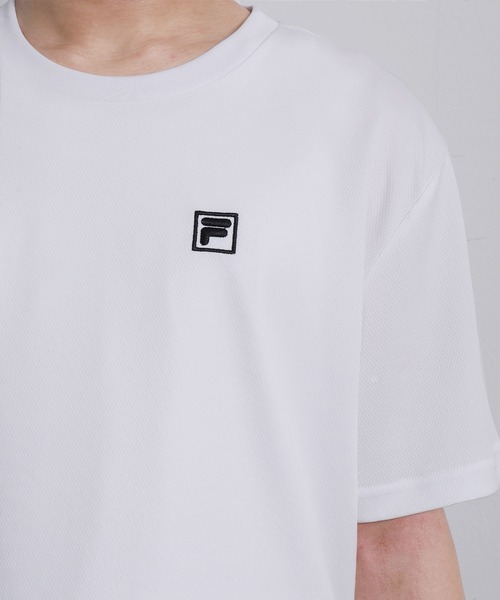 FILA(フィラ)の「【FILA】 DRY アソート 半袖 Tシャツ / バックプリント / ワンポイント ロゴ刺繍(Tシャツ/カットソー・レディース・ホワイト系/ブラック系/ライトグレー系/ネイビー系/ライトグレー/ブラック/ネイビー/ホワイト・MEDIUM/LARGE/X-LARGE)」の17枚目の写真