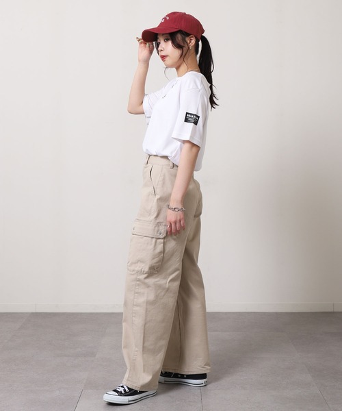 FILA(フィラ)の「【FILA】 DRY アソート 半袖 Tシャツ / バックプリント / ワンポイント ロゴ刺繍(Tシャツ/カットソー・レディース・ホワイト系/ブラック系/ライトグレー系/ネイビー系/ライトグレー/ブラック/ネイビー/ホワイト・MEDIUM/LARGE/X-LARGE)」の14枚目の写真