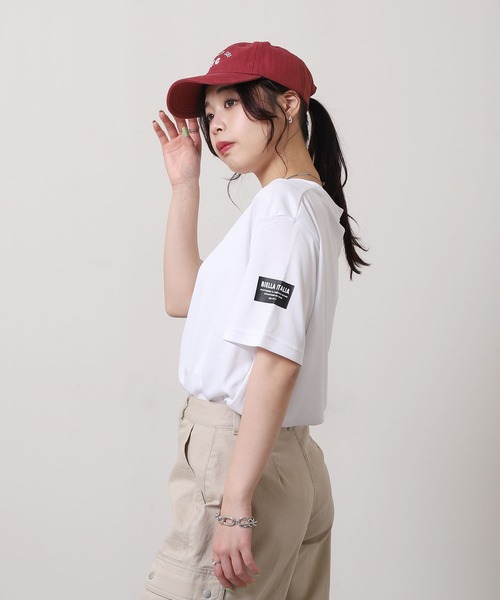 FILA(フィラ)の「【FILA】 DRY アソート 半袖 Tシャツ / バックプリント / ワンポイント ロゴ刺繍(Tシャツ/カットソー・レディース・ホワイト系/ブラック系/ライトグレー系/ネイビー系/ライトグレー/ブラック/ネイビー/ホワイト・MEDIUM/LARGE/X-LARGE)」の11枚目の写真