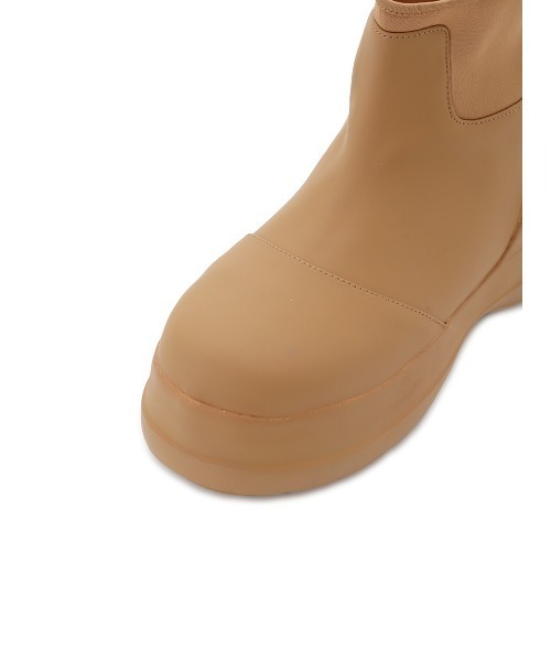 Mila Owen（ミラオーウェン）の「アンクルショートブーツ（ブーツ・レディース・ブラック/キャメル・36/37/38）」の6枚目の写真