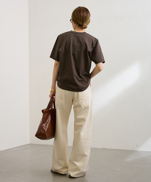 ≪追加≫LOEFF/ロエフ 別注スビン天竺VネックTシャツ（Tシャツ