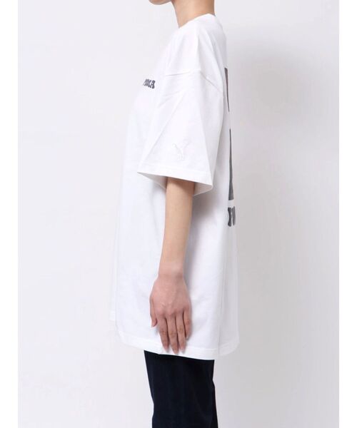 PUMA(プーマ)の「PUMA MURUA SS TEE(Tシャツ/カットソー・レディース・ホワイト/ブラック・FREE)」の12枚目の写真