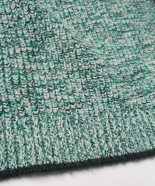 sneeuw(スニュウ)の「ラインタートルニット(ニット/セーター・レディース・ブラック/グリーン・1/3)」の19枚目の写真