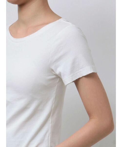 EMODA（エモダ）の「ハングストリングTシャツ（Tシャツ/カットソー・レディース・ホワイト/ネイビー/ブラック・FREE）」の9枚目の写真