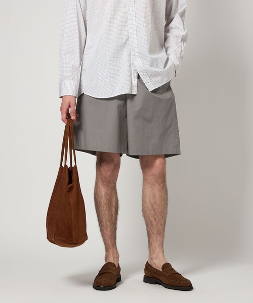 予約販売 Steven Alan＞ C/LNN オーバー イージー ショート パンツ ジャケット・アウター