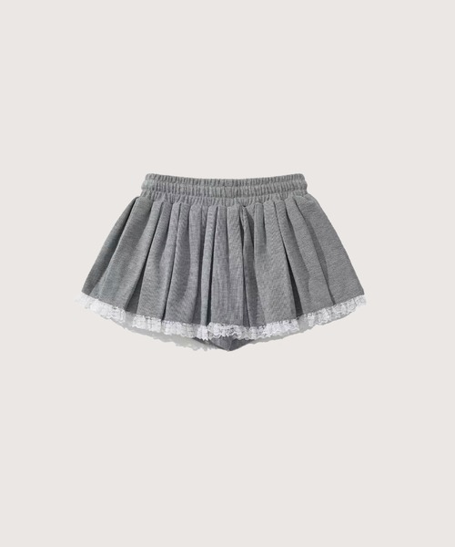 LA POMME petit(ラポミ・プチ)の「Sweet Lace Sweat Set Up(セットアップ・レディース・グレー・SMALL/MEDIUM/LARGE)」の5枚目の写真