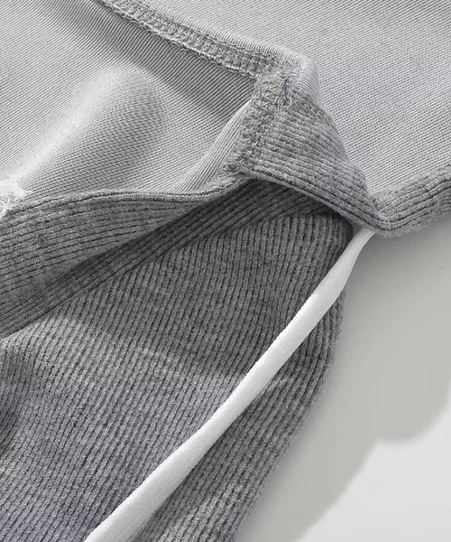 LA POMME petit(ラポミ・プチ)の「Sweet Lace Sweat Set Up(セットアップ・レディース・グレー・SMALL/MEDIUM/LARGE)」の8枚目の写真