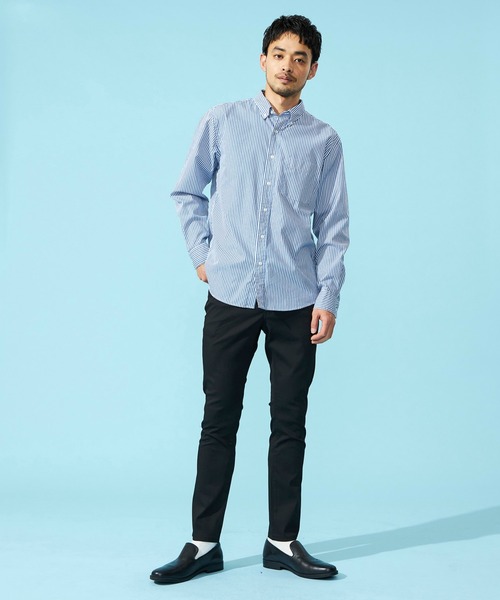EDWIN（エドウィン）の「EDWIN エドウィン【夏用】ハタラクロ メンズ COOL スキニーパンツ ストレッチ 涼しい（その他パンツ・メンズ・ブラック・MEDIUM/LARGE/X-LARGE/SMALL）」の8枚目の写真
